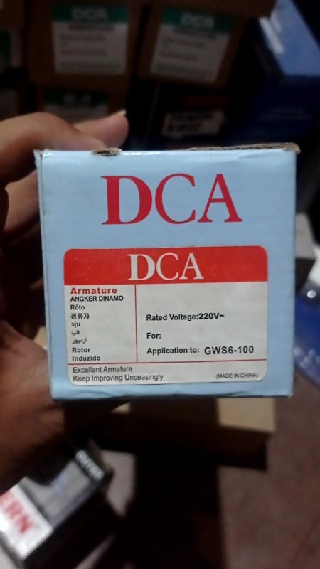 Armature Dca Gws 6-100