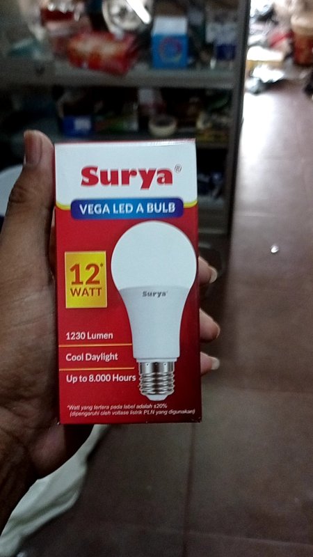 Lampus surya 12 w