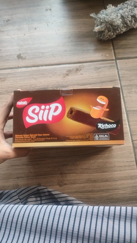 Nabati Siip Coklat Satu Kotak