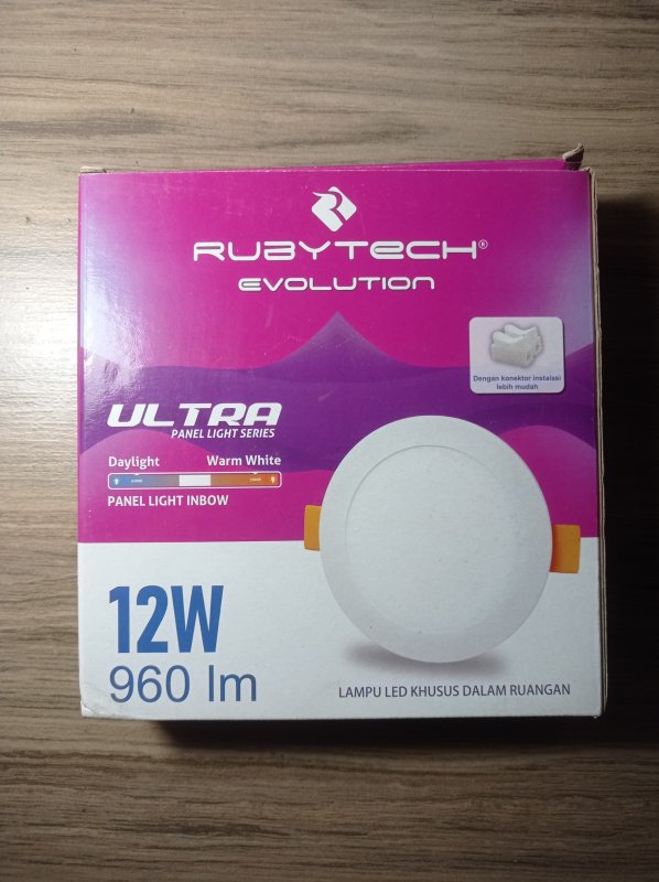 Lampu rubytech 12 watt