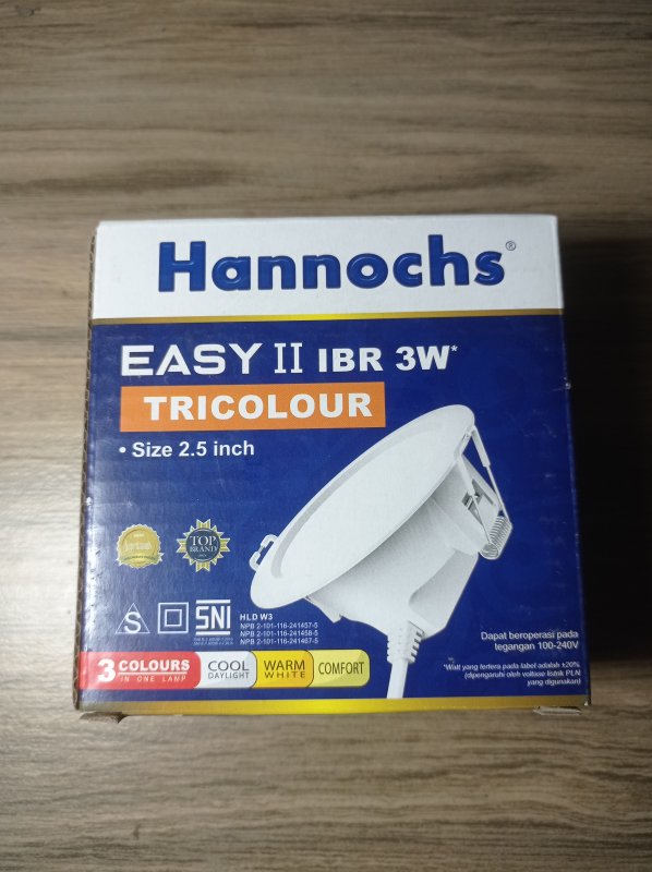 Lampu hannochs tempel 3W