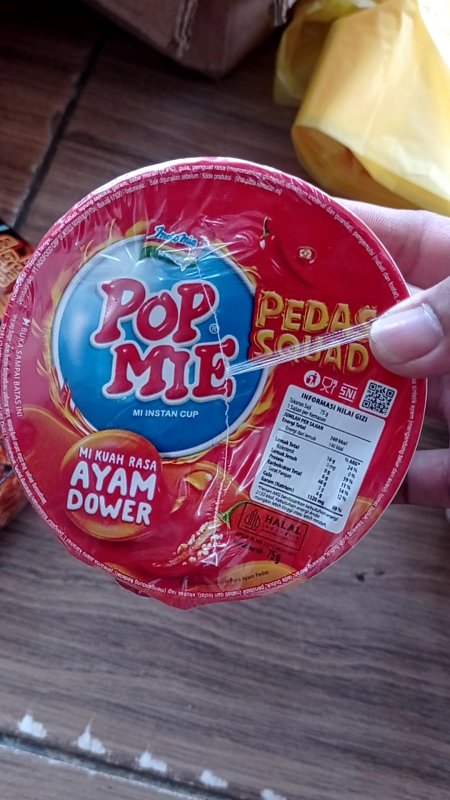 Pop Mie Ayam Dower