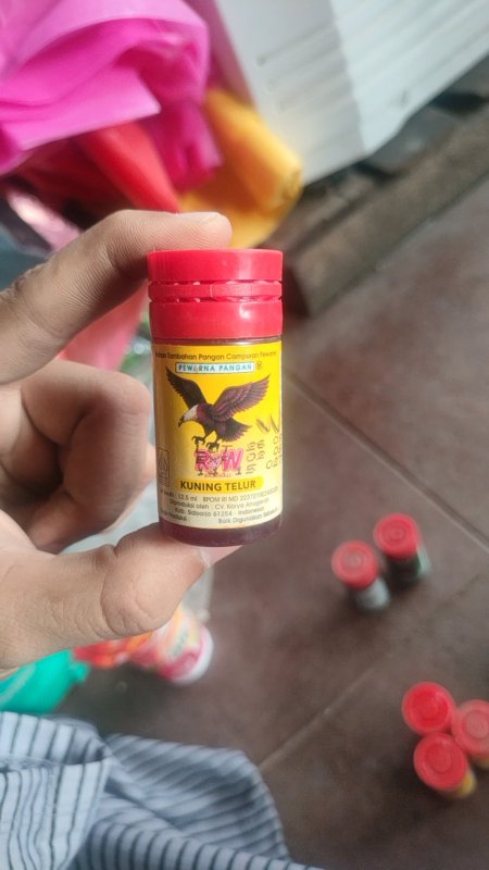 Pewarna Makanan Kuning Telur 12'5ml