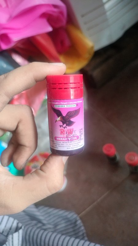 Pewarna Makanan Merah Muda 12,5ml